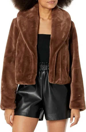 [BLANKNYC] womens Women's Faux Fur Jacket