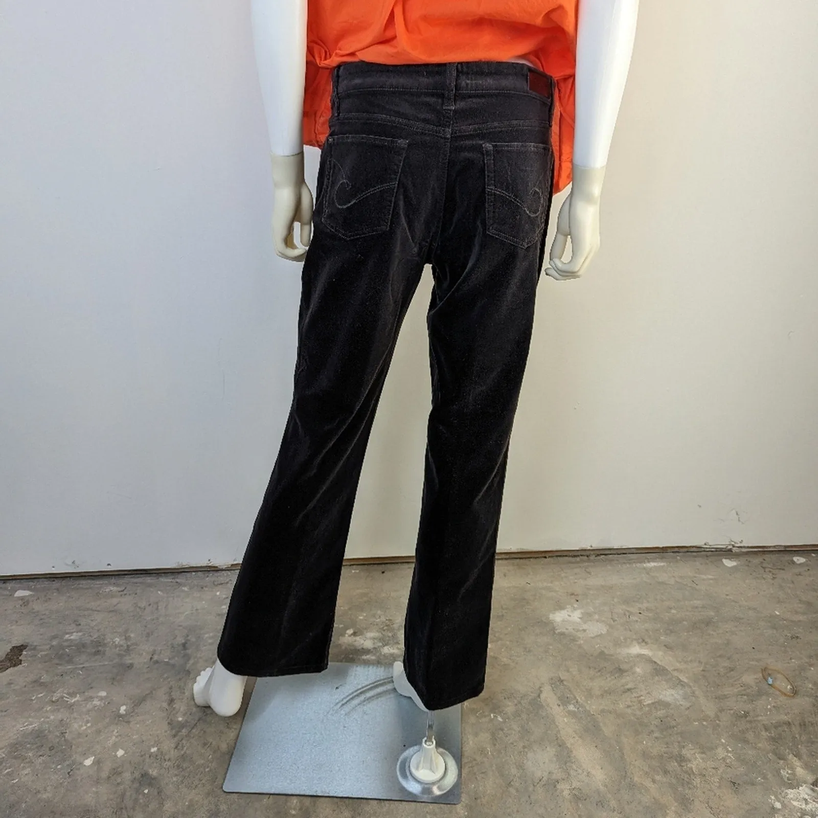 Cambio Norah Stretch Velvet Velour Pants - 12