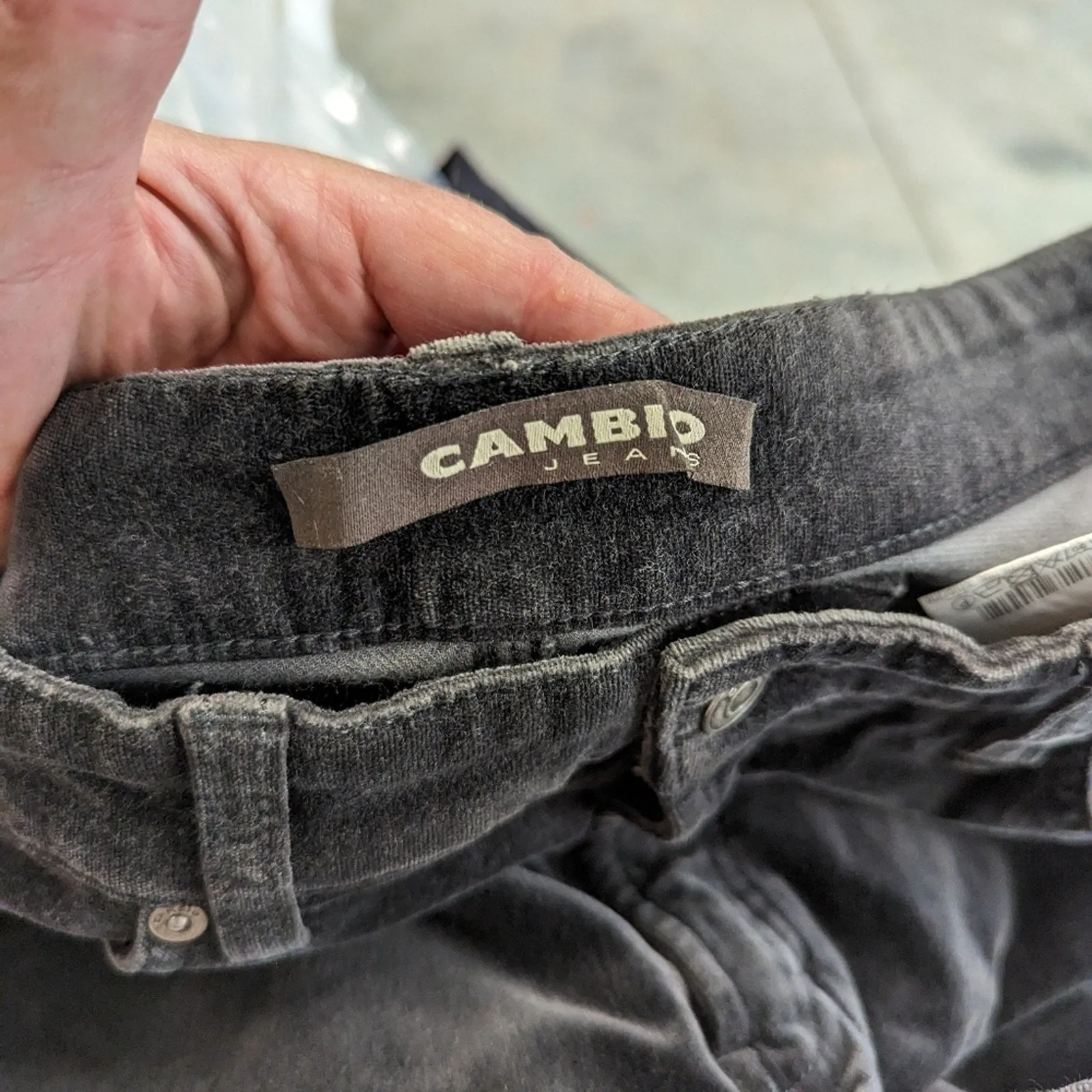 Cambio Norah Stretch Velvet Velour Pants - 12