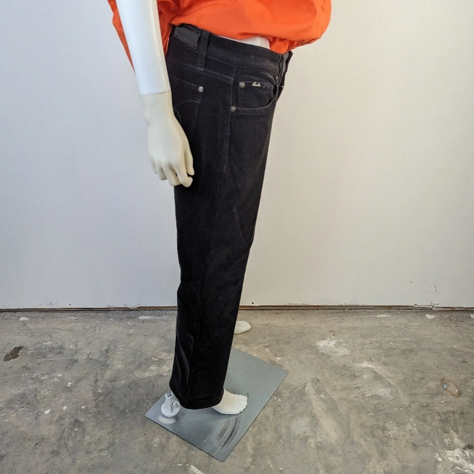 Cambio Norah Stretch Velvet Velour Pants - 12