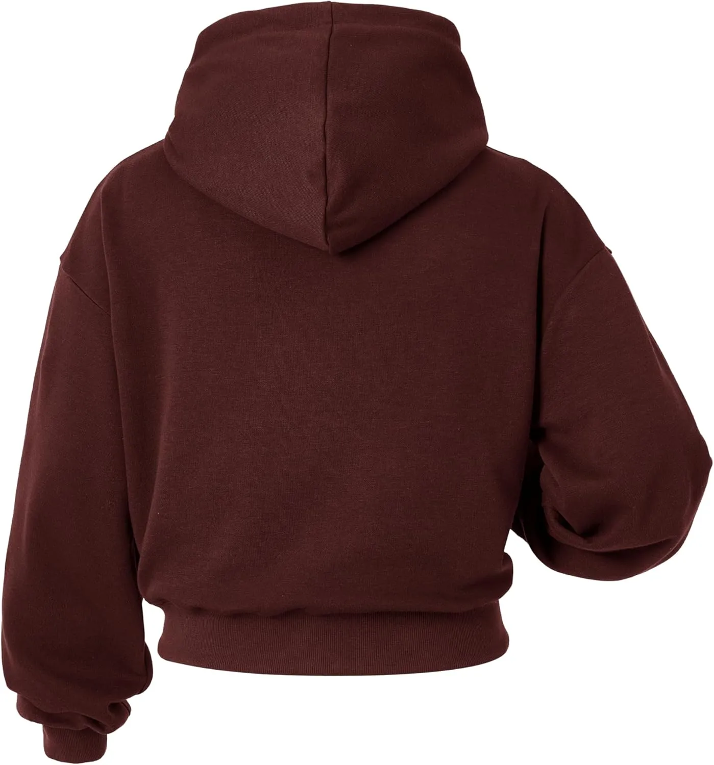 GIVON Women's Cropped Hoodie Pullover Drop Shoulder Lightweight Loose Casual Crop Hoodies