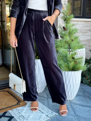 Hailey Pant (Dark Charcoal)