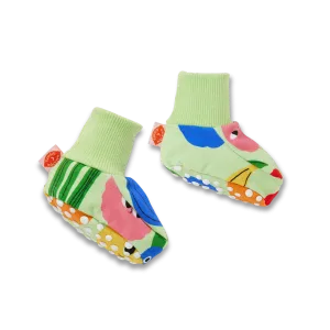 Halcyon Nights Baby Booties - Happy Harvest
